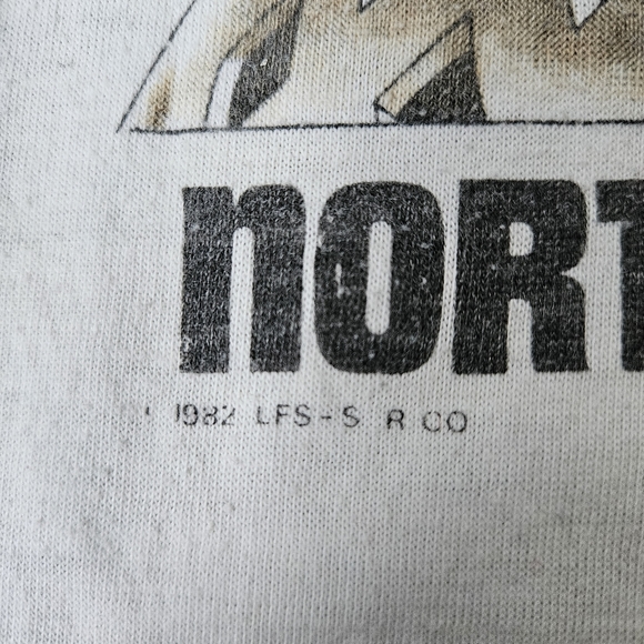 Vintage 1982 The Who North American Tour Band Tshirt - Picture 7 of 10